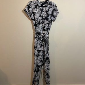 Black & White Romper